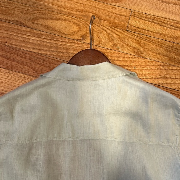 H&M Linen long sleeve button up shirt - Picture 7 of 8